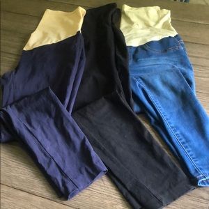 Ankle length maternity pant bundle